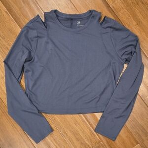 All In Motion Long Sleeve Crop Top